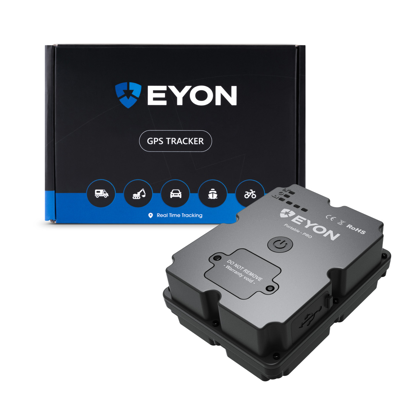 Eyon® Portable PRO – professionele magneet GPS Tracker met gratis Lifetime tracking - Afbeelding 4