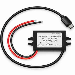 Inbouw adapter – 12V/24V naar USB-C